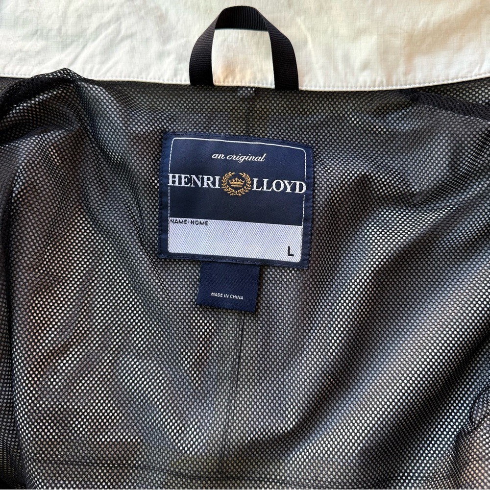 Henri Lloyd Jacket Breeze Black lightweight sailing EUC - Picture 10 of 16